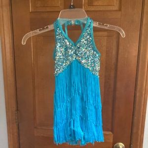 Beautiful Blue Dance Costume